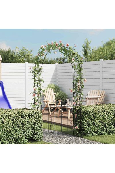 vidaxl Garden Arch Door