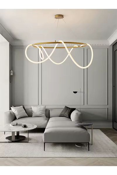 Kanz Modern golden threem, diameter 80 cm