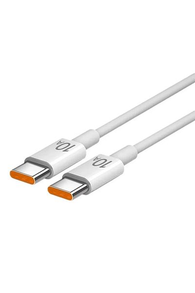 Choice 3m White NNBILI 120W 10A Fast Charger PD Dual USB C To Type C Quick Charging Cable High-speed Data T
