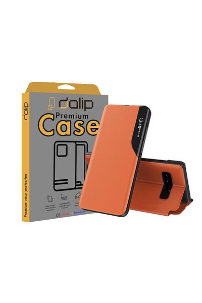 dalip Smart Fold Case for Samsung Galaxy Note 20 Ultra and Note 20 Ultra 5G, Premium TPU, Orange
