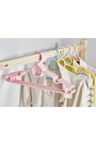 Beray 24 Pieces Karizma Hanger Clothes Hanger - Mixed Color