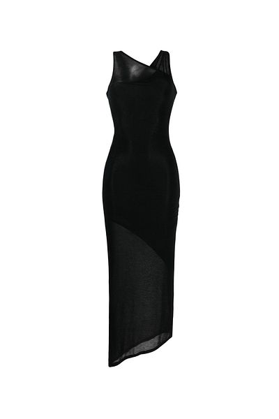 tessitura Double Asymmetric Dress