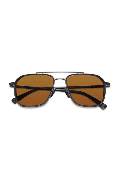 Etnia Barcelona 7 Munger 57S Bkbr Polarized Men's Sunglasses