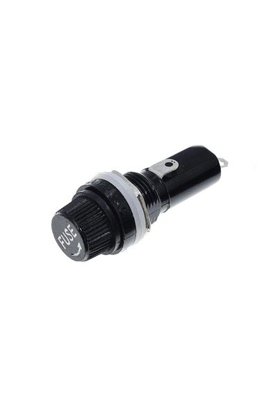 OEM Fuse socket, panel mounted, 6x30mm