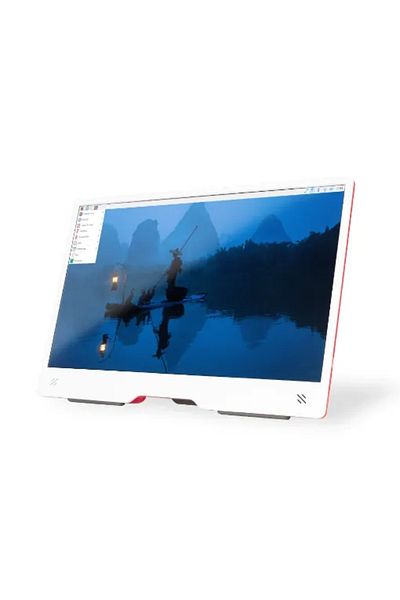 OEM Display Raspberry Pi 10.1 inch, roșu-alb – Compatibil HDMI