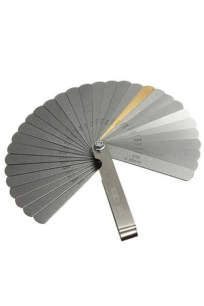 OEM Set of 32 blades, thickness 0.04 - 0.88mm, stainless steel