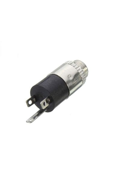 OEM Female Audio Jack with Thread, PJ392, 3.5mm – stereo connector for panel mounting