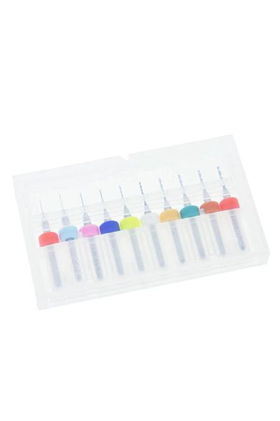OEM Set of 10 Mini Drills for PCB 0.3 - 1.2 mm