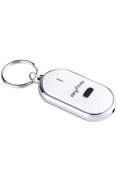 OEM Breloc anti-pierdere cu fluier, funcție de localizare și găsire, alb