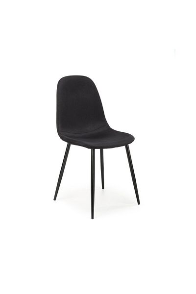 Halmar Scandinavian chair with metal frame, textile upholstery, 43x47x87x49 cm