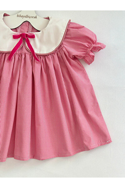 BİHAYALBİÇOCUK Jessica Kareli Elbise