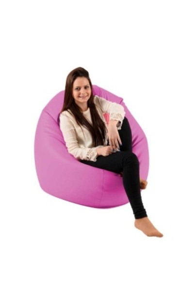 Pufrelax Fotoliu Relaxo XL, Material Piele Ecologica - Roz