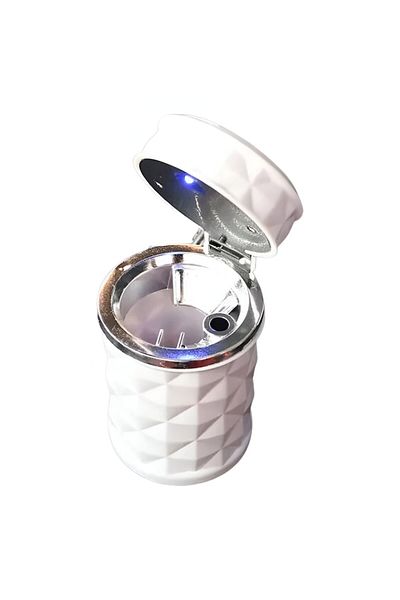 ANGMAD Auto Ashtray with LED Lighting and Non-slip Base