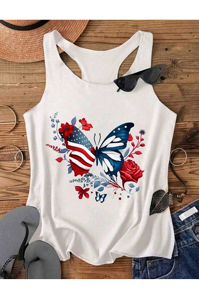 FAVORİST Mix Swimmer Women's Tank Top Tshirt