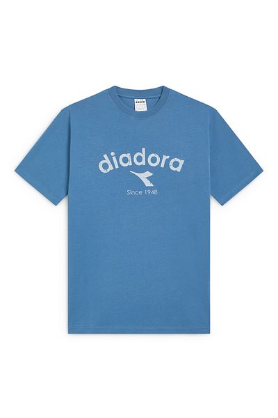 Diadora T-SHIRT SS ATHL. LOGO - COLONEL BLUE