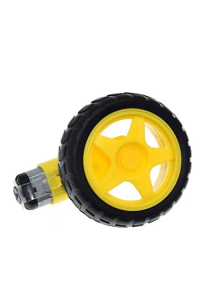 OEM DC deceleration motor with wheel