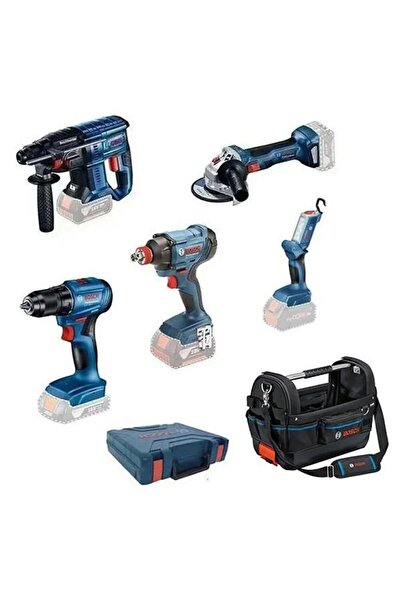 Bosch GBH 180-LI + GWS 180-LI + GSR 185-LI + GDX 180-LI + GLI 18V-300