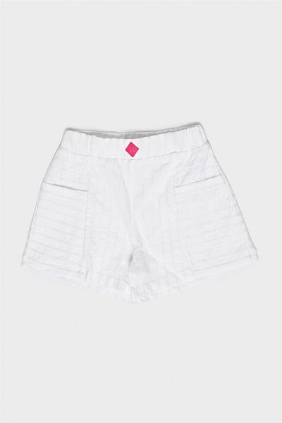 GB Baby Baby Girl White Shorts