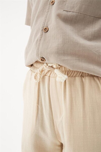 Nebbati Boy Beige Shorts