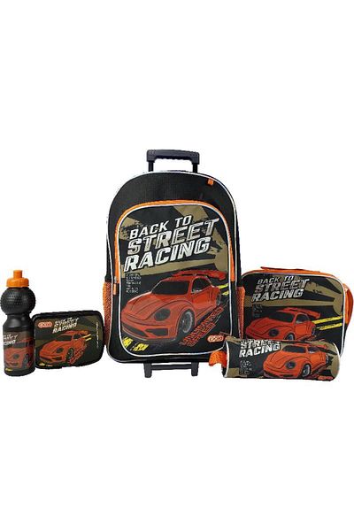 Roco Street Racing 5-in-1 Value Set Trolley Bag with Accessory – 17 Inch