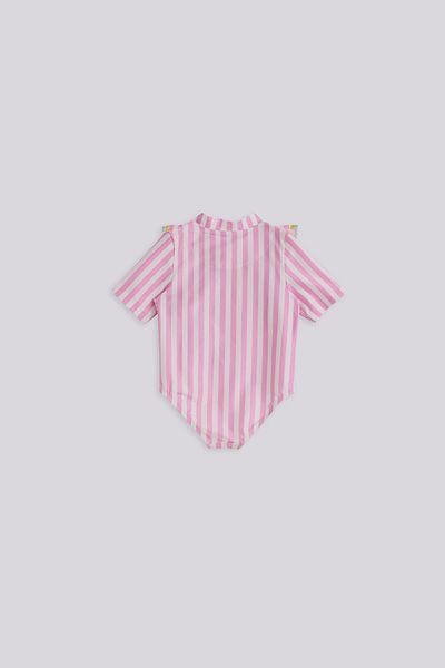 GB Baby Baby Girl Striped Swimsuit