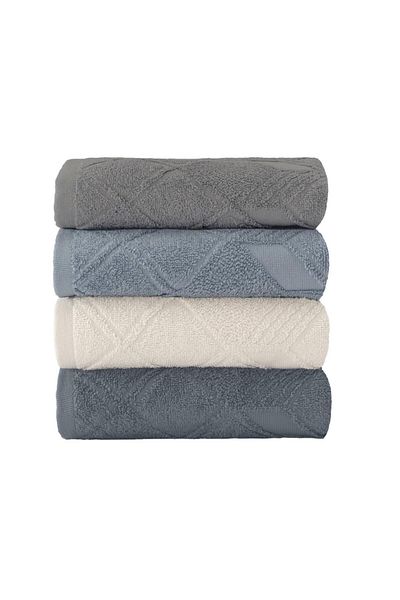 Wovna Jacquard 4-Piece 50X90 Hand Towel Pma