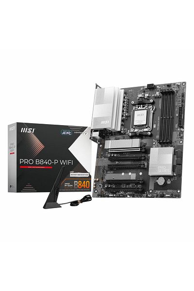 MSI Pro B840-P Wifi Am5 Ddr5 8000Mhz(Oc) Atx Gaming Motherboard
