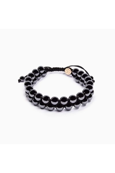 Salt & Crystal Grounding Double Bracelet for Men