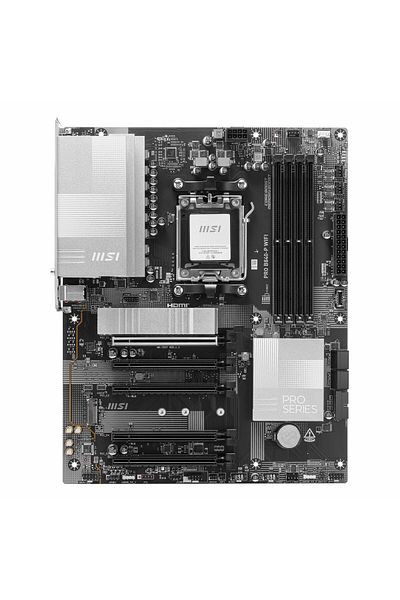 MSI Pro B840-P Wifi Am5 Ddr5 8000Mhz(Oc) Atx Gaming Motherboard