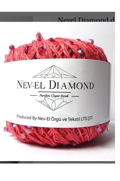 NEVEL Diamond Stone-Beaded Knitting Yarn