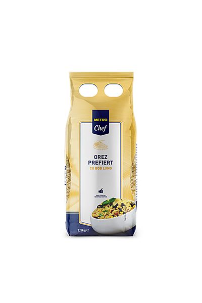 Metro Chef Orez prefiert cu bob lung, Metro Chef, calitatea I, 2,5 kg