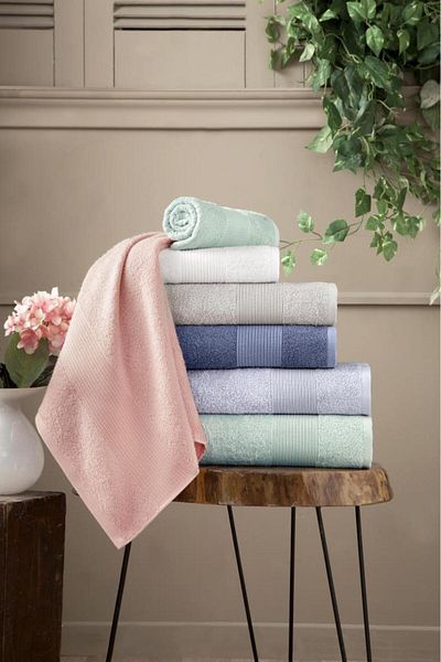 Wovna Bamboo 6-Piece 70X140 Bath Towel Berta