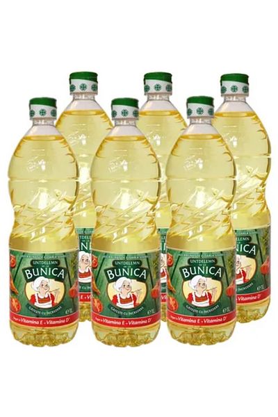 Bunica Ulei de floarea soarelui 6 x 1 L, Granita