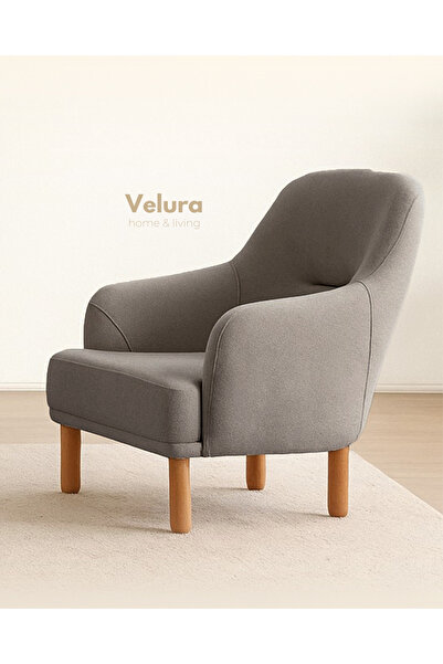 Velura Home & Living Lara Koltuk Takımı & Oturma Grubu - Latte (3+1)