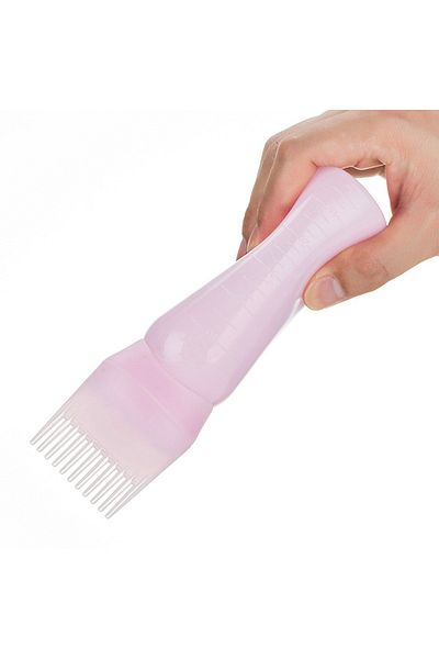 Aptel Hair product application bottle, plastic, pink, 150 ml