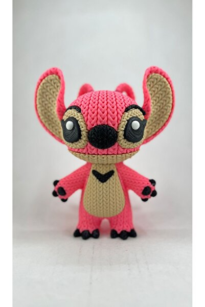 Çınar Bilişim Dünyası DİSNEY STİTCH 18 CM ÖRGÜ GÖRÜNÜMLÜ FİGÜR