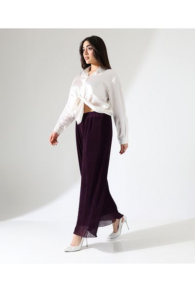 Fi'l Arz Fashion Pleated Pants