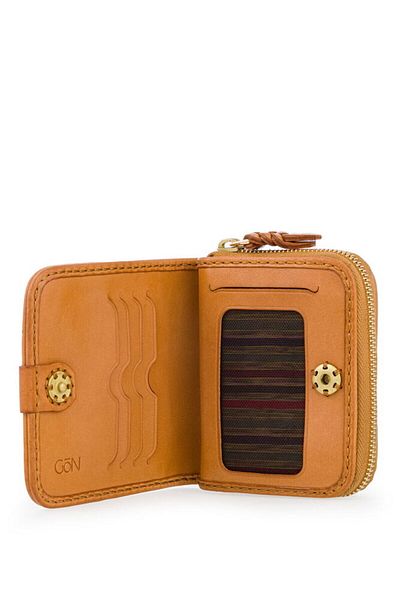 GÖN Maru Light Camel-Multicolor Women's Wallet 22 Maru