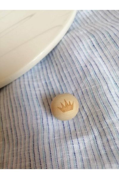Sihirlihalka Tart Figured Beads (20mm) 10 Pieces