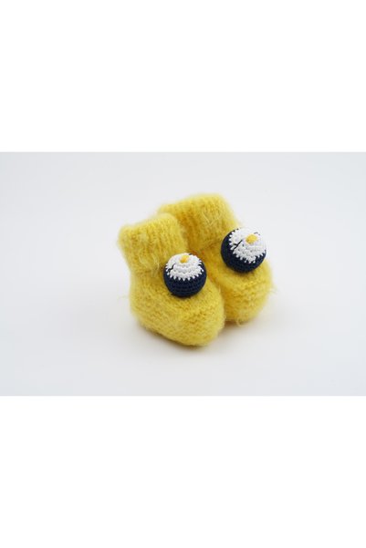 CAPELLA TOYS Newborn Gift Soft Cute Penguin Handmade Baby Booties 0-3 Months