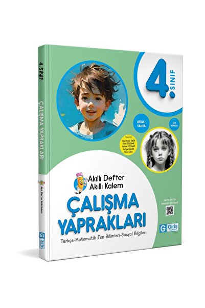 Data Yayınları data 4. Sınıf Akıllı Defter Akıllı Kalem Çalışma Yaprakları 2027