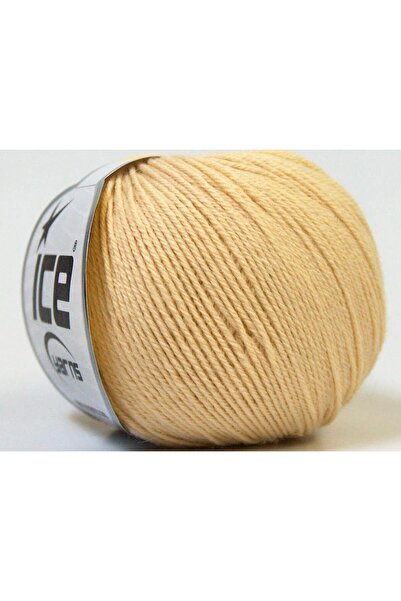 Ice yarns 6×50 جرام. أكريليك ميرينو للأطفال، صوف ميرينو كريمي، شتوي، للأطفال،...
