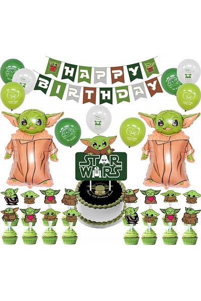 Miotlsy children's party set, latex/foil/paper, multicolor