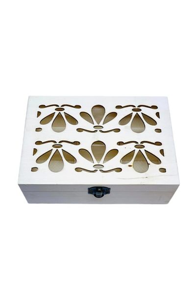 OEM Cutie compartimentată din lemn, dimensiuni 13cm x 19cm x 7cm