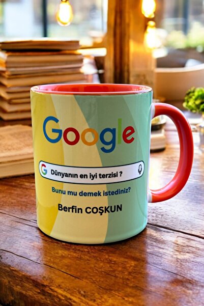mug shop Name Can Be Written Tailor Made Google Gift Quality Porcelain Mug Cup-Gift Packaged