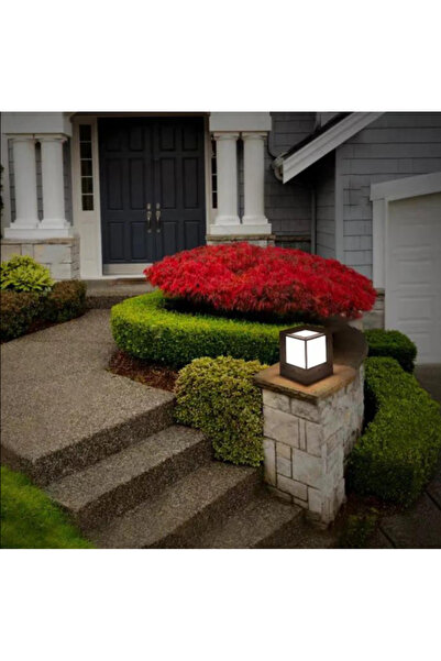 LUXXO Iluminat exterior Cub Qube L, 1xE27, 25x25x31cm, IP65, Negru