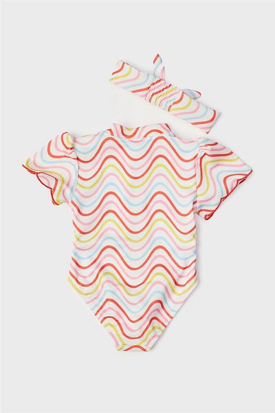 GB Baby Baby Girl Patterned Swimsuit
