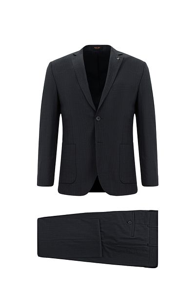 Kiğılı Super Slim Fit Extra Slim Fit Patterned Wool Suit