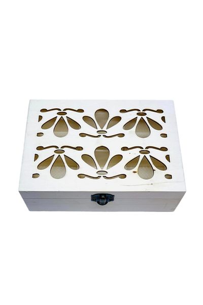 OEM Cutie compartimentată din lemn, dimensiuni 13cm x 19cm x 7cm