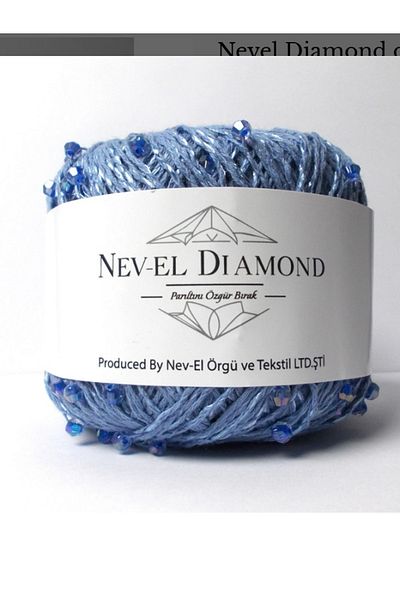 NEVEL Diamond Stone-Beaded Knitting Yarn